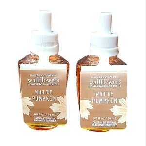 WHITE PUMPKIN WALLFLOWER FRAGRANCE REFILLS BY BATH & BODY WORKS